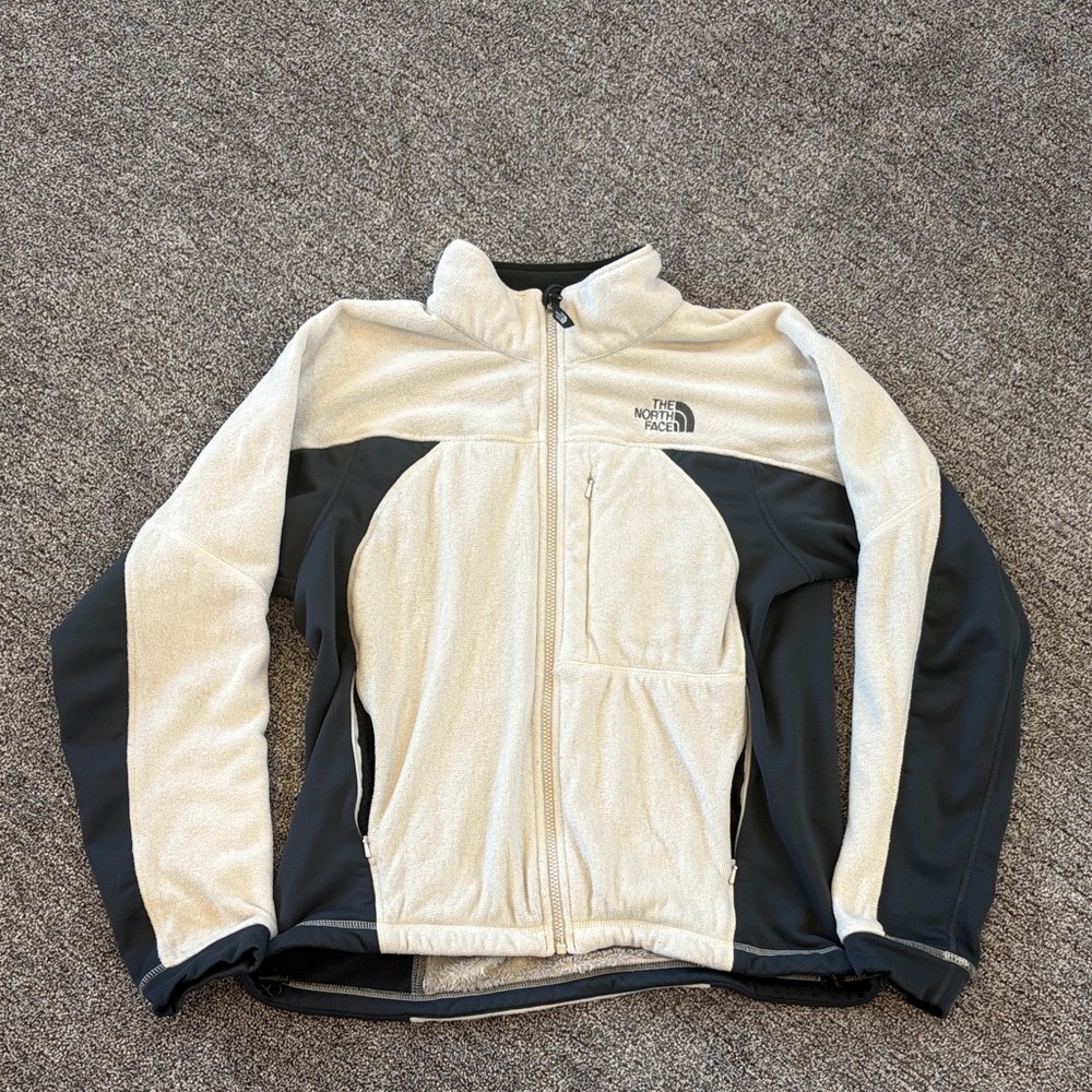 North face cozy fleece lined lightweight jacket